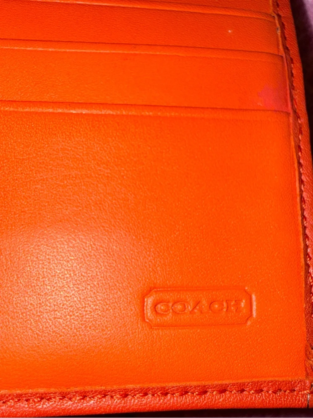 Coach Hampton Trifold Envelope Wallet - Picture 9 of 11